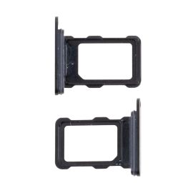 Лоток sim-карты для Apple iPhone 16 Pro (1 Sim) <черный>