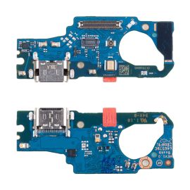 Плата нижняя для Samsung SM-M556B (Galaxy M55 5G) на системный разъем и микрофон (оригинал)