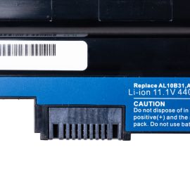 Аккумуляторная батарея для ноутбука Acer Aspire One AOD255 (AL10A31) 4400 mAh