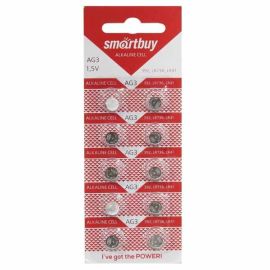 Батарейка SmartBuy AG3 (упаковка 10 шт.)