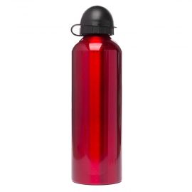 Бутылка для воды алюминиевая с крышкой дозатором (500 мл.) <красный>