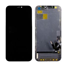 Дисплей для Apple iPhone 12 модуль в сборе с тачскрином (Hard OLED/HD+/площадка IC) <черный> DD