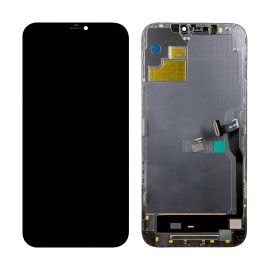 Дисплей для Apple iPhone 12 Pro Max модуль в сборе с тачскрином (Hard OLED/HD+/площадка IC) <черный> DD