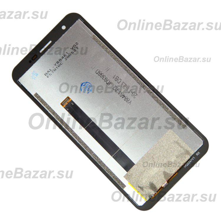 Дисплей для Blackview BV4900s в сборе с тачскрином <черный> ― OnlineBazar.su