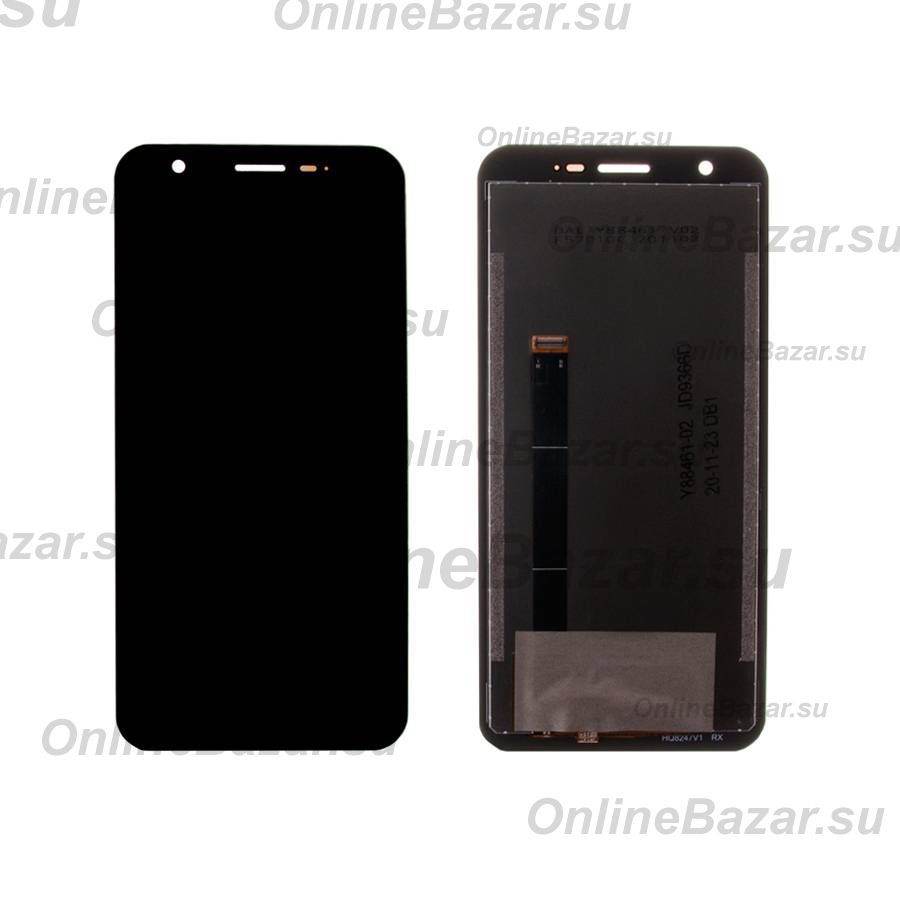 Дисплей для Blackview BV4900s в сборе с тачскрином <черный> ― OnlineBazar.su