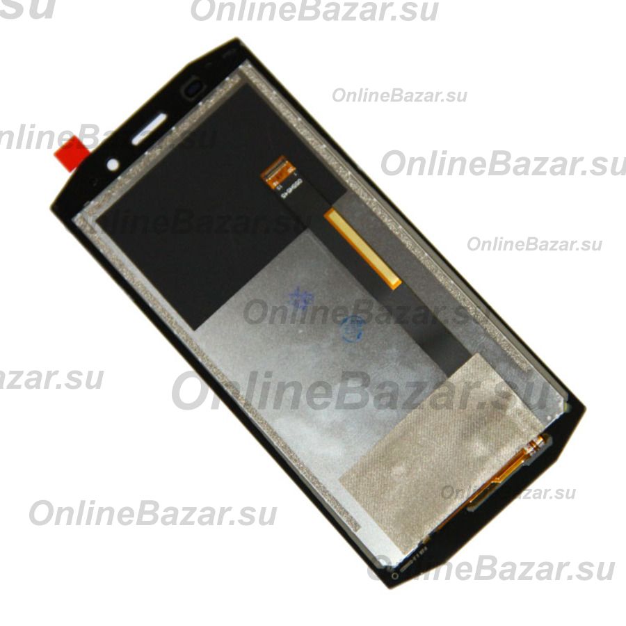 Дисплей для Blackview BV5800 в сборе с тачскрином <черный> ― OnlineBazar.su