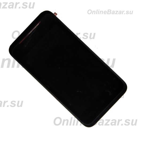 Дисплей для HTC Desire 210 Dual Sim модуль в сборе с тачскрином <черный> (оригинал) ― OnlineBazar.su