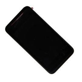 Дисплей для HTC Desire 210 Dual Sim модуль в сборе с тачскрином <черный> (оригинал)