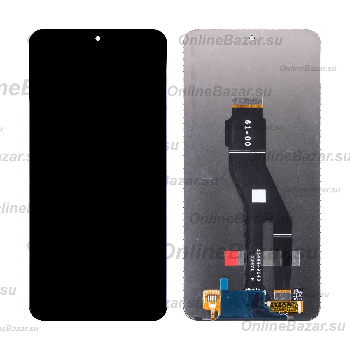 Дисплей для Huawei Honor X8a в сборе с тачскрином <черный> (оригинал) ― OnlineBazar.su