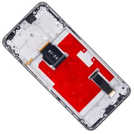 Дисплей для Honor 90 Lite (CRT-LX1) модуль в сборе с тачскрином <серебро> (оригинал)