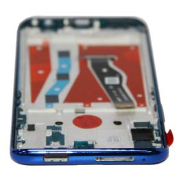 Дисплей для Huawei STK-LX1 модуль в сборе с тачскрином <синий> (оригинал)