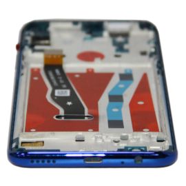 Дисплей для Huawei STK-LX1 модуль в сборе с тачскрином <синий> (оригинал)