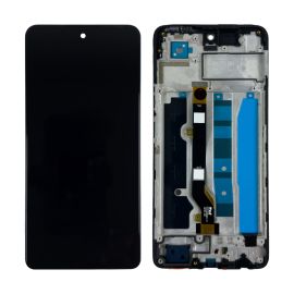 Дисплей для Infinix Hot 40 Pro (X6837) модуль в сборе с тачскрином <черный> (оригинал)