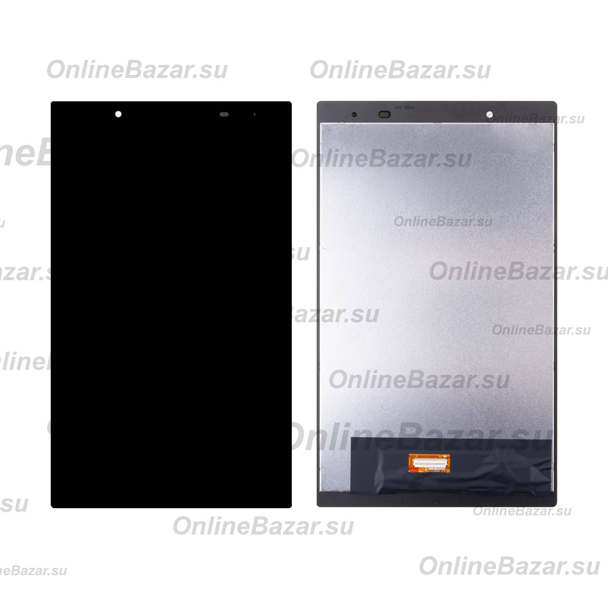 Дисплей для Lenovo Tab 4 (TB-8504X) в сборе с тачскрином (желтый шлейф) <черный> ― OnlineBazar.su