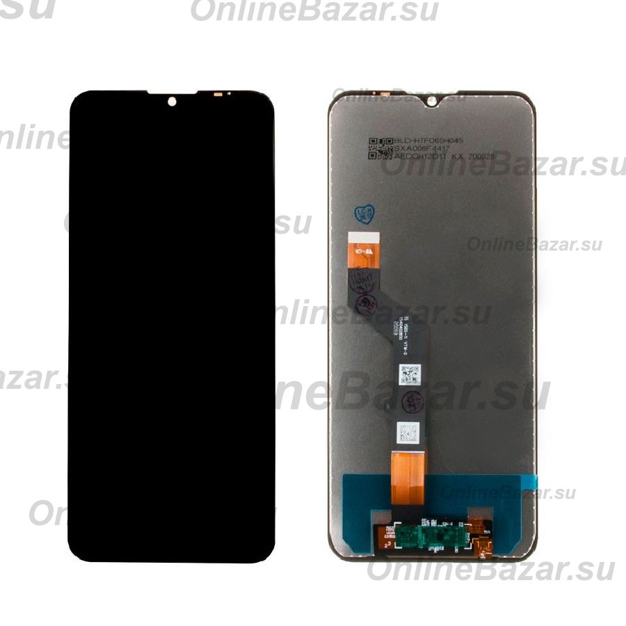 Дисплей для Motorola Moto G9 Play (XT2083-3) в сборе с тачскрином <черный> ― OnlineBazar.su