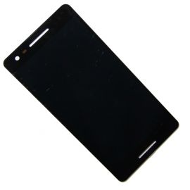 Дисплей для Nokia 2.1 в сборе с тачскрином <черный>