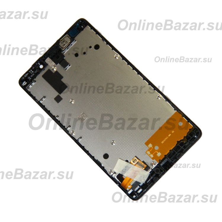 Дисплей для Nokia XL Dual Sim модуль в сборе с тачскрином <черный> (оригинал) ― OnlineBazar.su