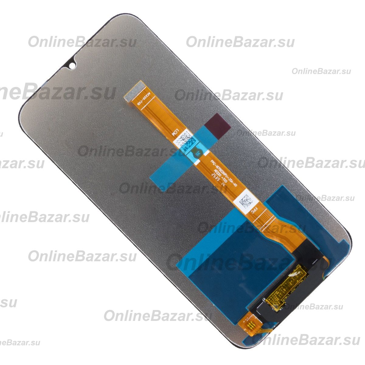 Дисплей для Realme C100i с тачскрином <черный> (оригинал OEM) ― OnlineBazar.su