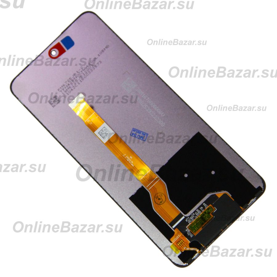 Дисплей для Realme C55 в сборе с тачскрином <черный> ― OnlineBazar.su