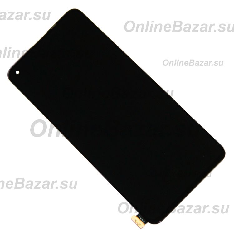 Дисплей для Realme RMX2202 в сборе с тачскрином (OLED) <черный> ― OnlineBazar.su