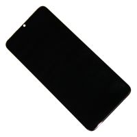 Дисплей для Realme C25s в сборе с тачскрином <черный> ― OnlineBazar.su