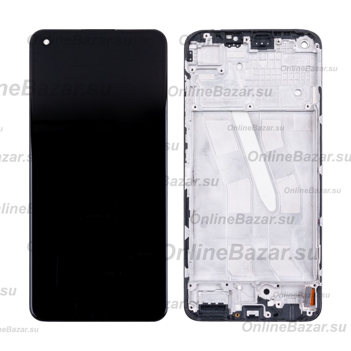 Дисплей для Realme RMX3630 модуль в сборе с тачскрином (TFT In-cell) <черный> ― OnlineBazar.su