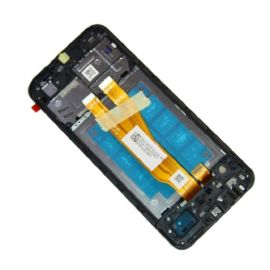 Дисплей для Samsung SM-A032F (Galaxy A03 Core) модуль в сборе с тачскрином <черный> (супер премиум)
