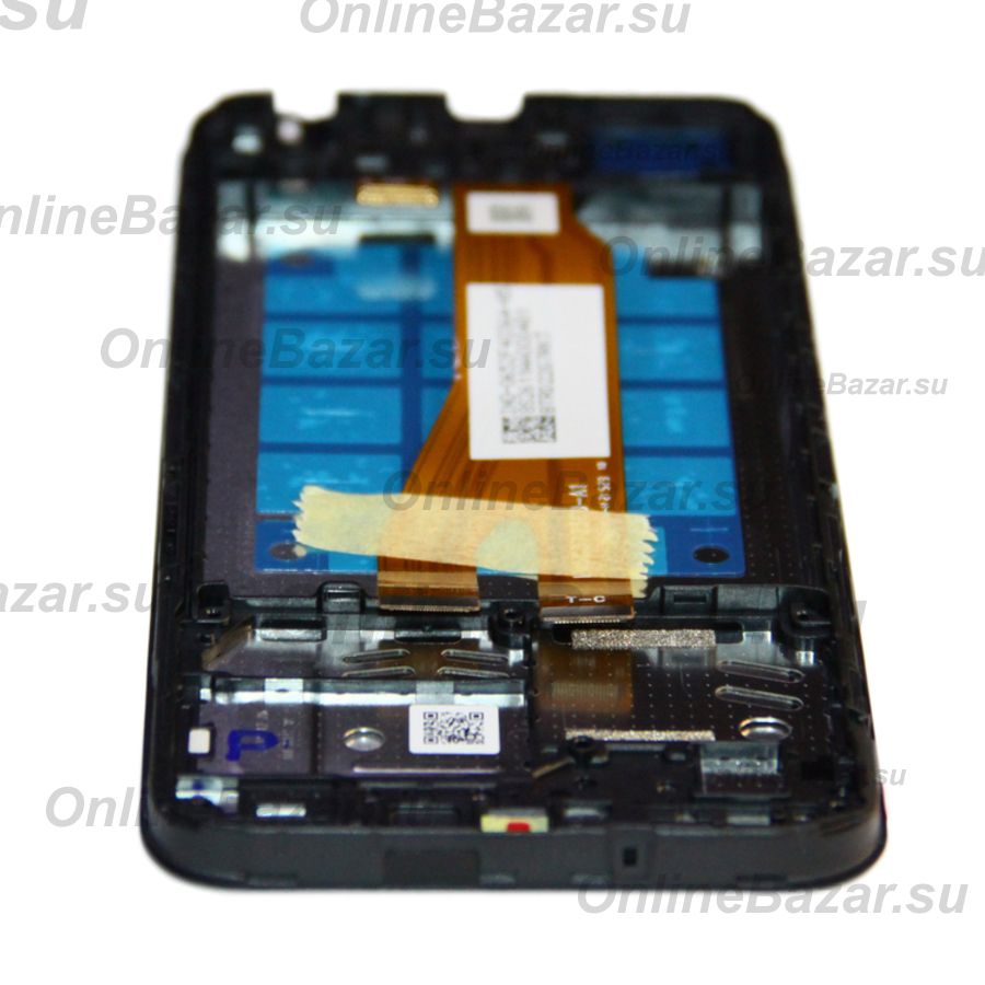 Дисплей для Samsung SM-A032F (Galaxy A03 Core) модуль в сборе с тачскрином <черный> (супер премиум) ― OnlineBazar.su