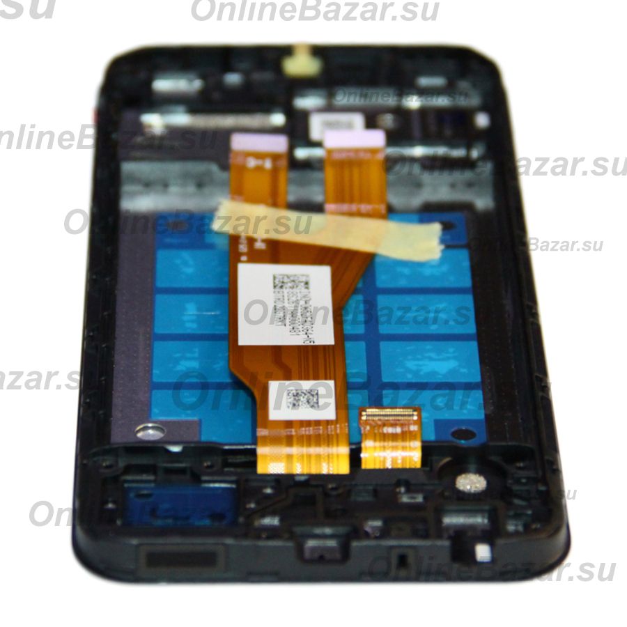 Дисплей для Samsung SM-A032F (Galaxy A03 Core) модуль в сборе с тачскрином <черный> (супер премиум) ― OnlineBazar.su