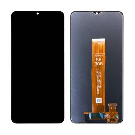 Дисплей для Samsung SM-A127F (Galaxy A12 Nacho) в сборе с тачскрином <черный> (оригинал)