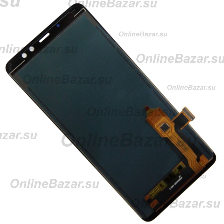 Дисплей для Samsung SM-A730FZ (Galaxy A8 Plus 2018) в сборе с тачскрином (TFT In-cell) <черный> ― OnlineBazar.su