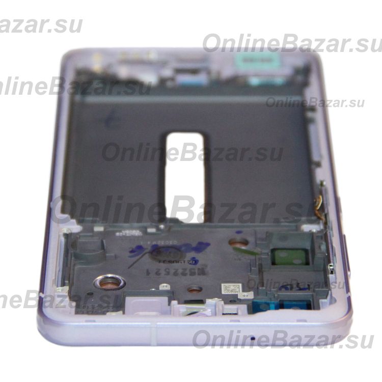Дисплей для Samsung SM-G990B (Galaxy S21 FE) модуль в сборе с тачскрином <фиолетовый> (оригинал) ― OnlineBazar.su