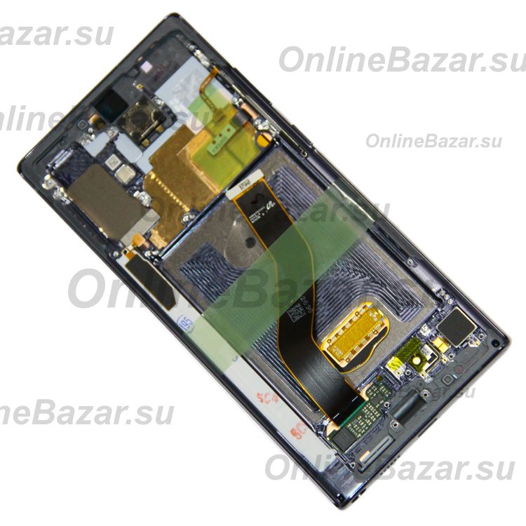 Дисплей для Samsung SM-N975F (Galaxy Note 10 Plus) модуль в сборе с тачскрином <черный> (оригинал SP) ― OnlineBazar.su