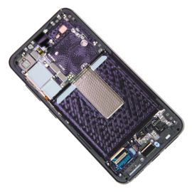 Дисплей для Samsung SM-S911B (Galaxy S23) модуль в сборе с тачскрином <черный> (оригинал SP)