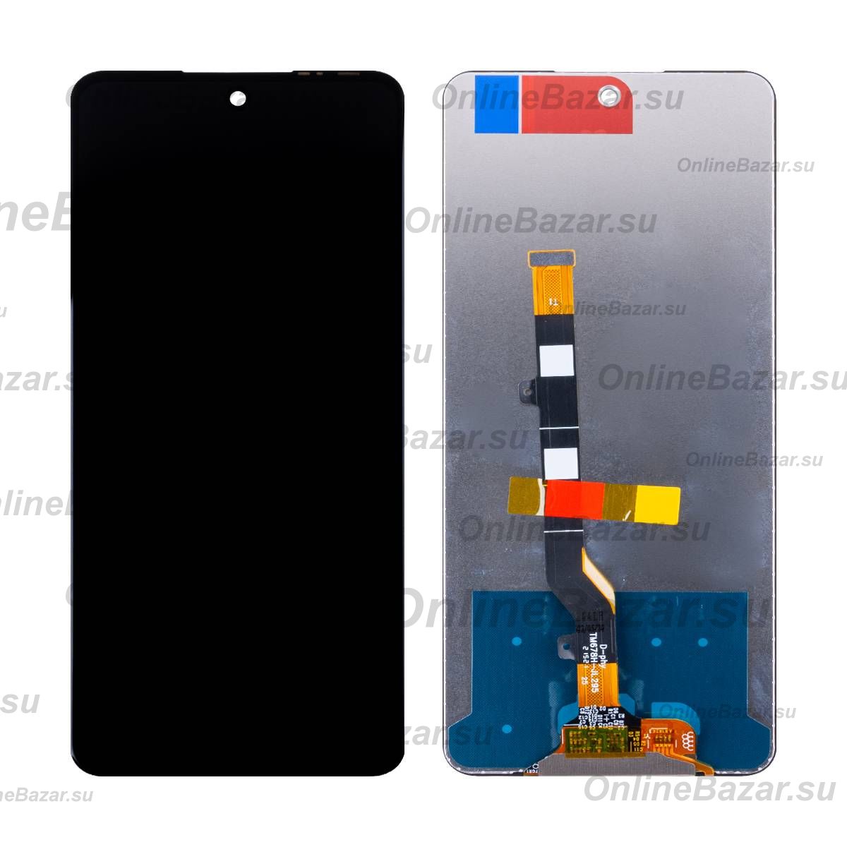 Дисплей для Tecno Camon 19 Neo (CH6i) в сборе с тачскрином <черный> (оригинал) ― OnlineBazar.su