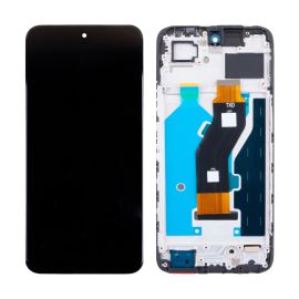 Дисплей для Tecno Spark 30 5G (KL8) модуль в сборе с тачскрином <черный> (оригинал)