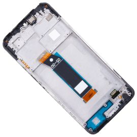 Дисплей для Xiaomi Poco M5 модуль в сборе с тачскрином <черный> (оригинал)