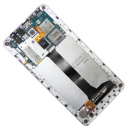 Дисплей для teXet TM-5010 (X-selfie) модуль в сборе с системной платой, шлейфами и камерами <черный> (оригинал)