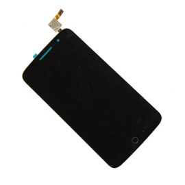 Дисплей для Alcatel OT 7044X (One Touch POP 2 (5) Premium) в сборе с тачскрином <черный>