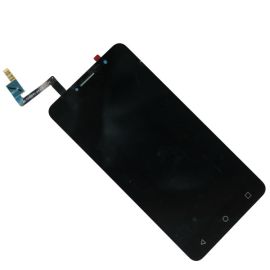 Дисплей для Alcatel OT 9008D (One Touch A3 XL) в сборе с тачскрином <черный>