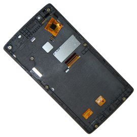 Дисплей для Fly FS401 (Stratus 1) модуль с тачскрином <черный>