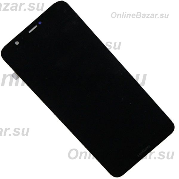 Дисплей для Huawei Enjoy 7S в сборе с тачскрином <черный> (оригинал) ― OnlineBazar.su
