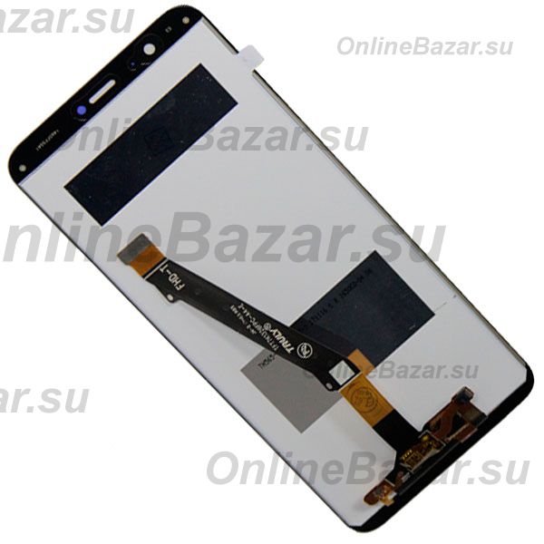 Дисплей для Huawei Enjoy 7S в сборе с тачскрином <черный> (оригинал) ― OnlineBazar.su
