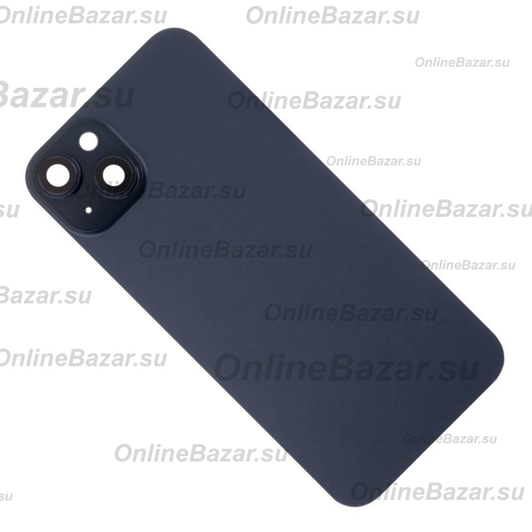 Задняя крышка для Apple iPhone 15 Plus в сборе с магнитом MagSafe <черный> (оригинал) ― OnlineBazar.su