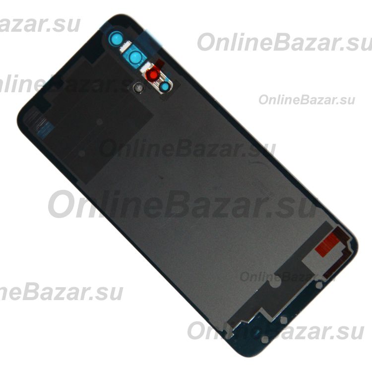 Задняя крышка для Huawei Honor 20 со стеклом камеры  <черный> (оригинал) ― OnlineBazar.su