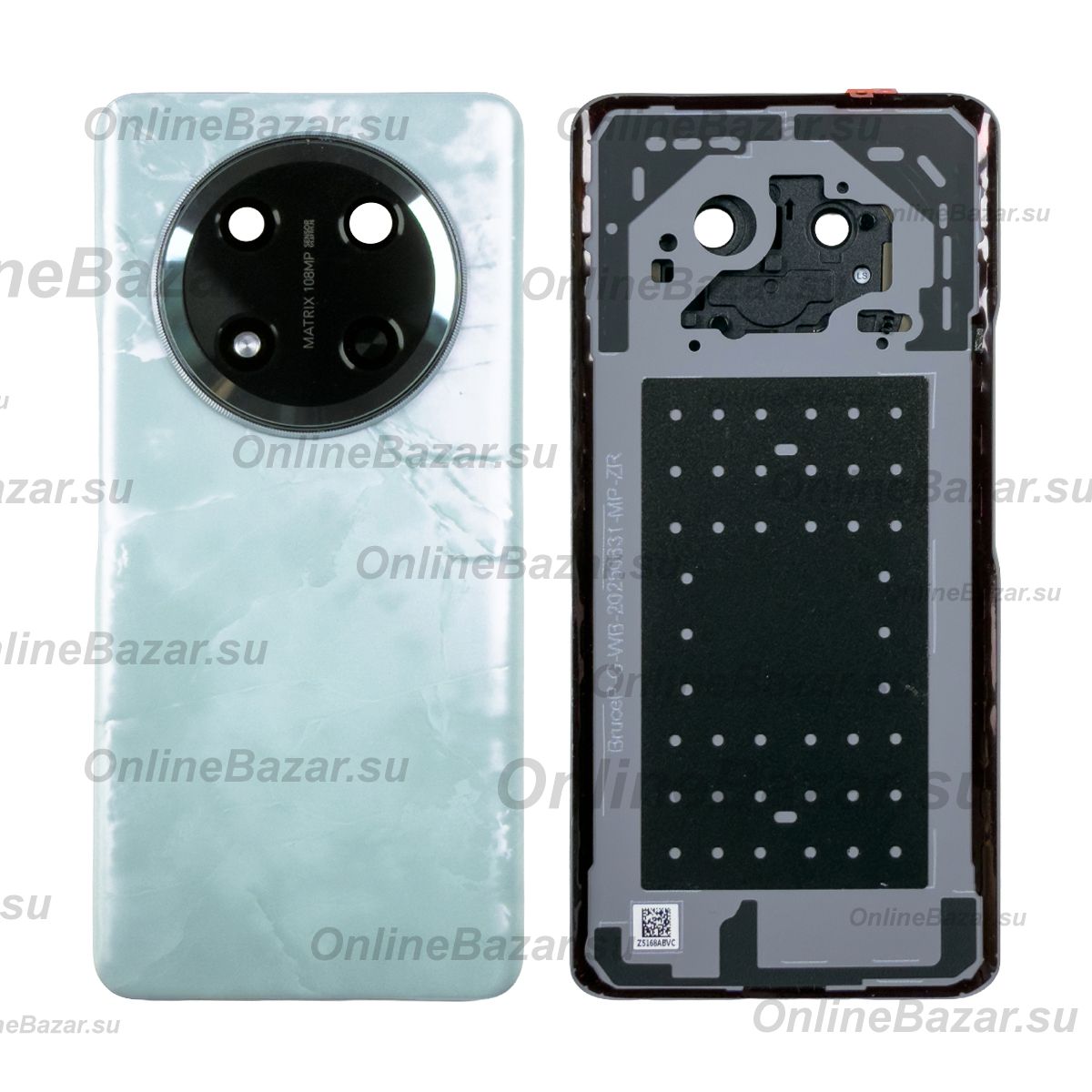 Задняя крышка для Honor X9c (BRP-NX1) <зеленый> (оригинал) ― OnlineBazar.su