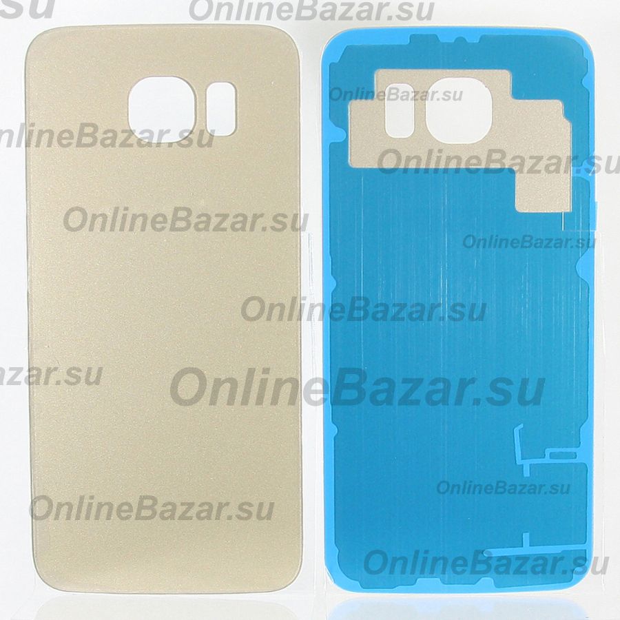 Задняя крышка для Samsung SM-G920F (Galaxy S6) <золотой> ― OnlineBazar.su