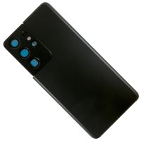 Задняя крышка для Samsung SM-G998B (Galaxy S21 Ultra) <черный фантом> (оригинал SP) ― OnlineBazar.su