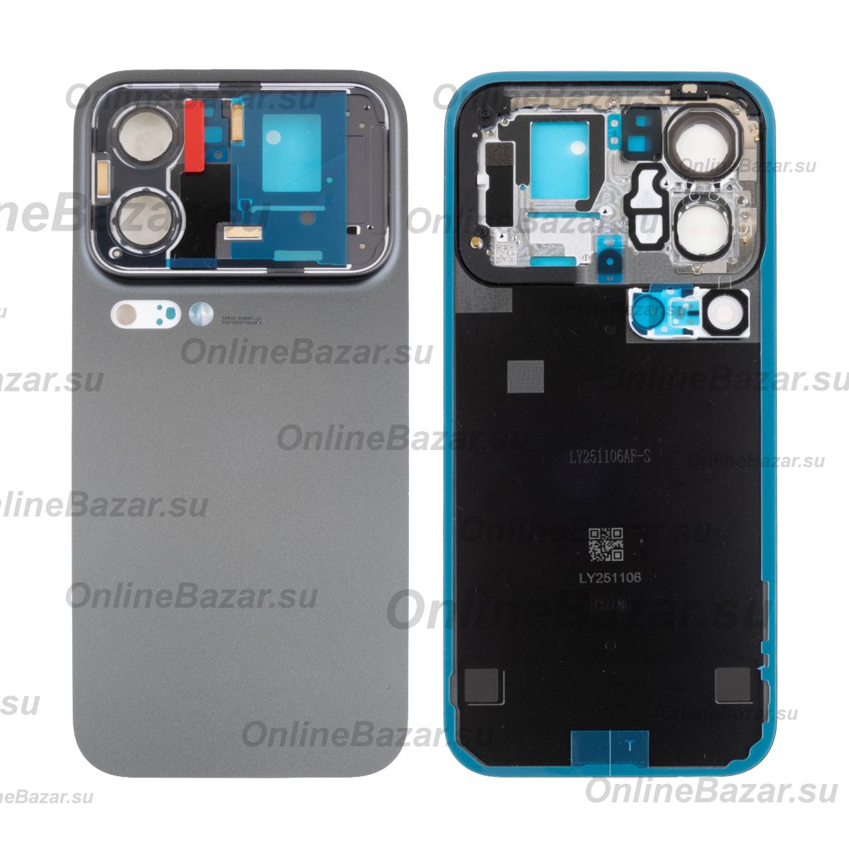 Задняя крышка для Xiaomi 25098PN5AG <черный> (оригинал OEM) ― OnlineBazar.su