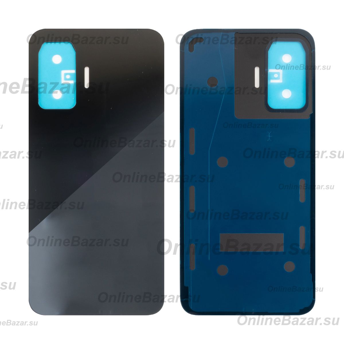 Задняя крышка для Xiaomi 25053PC47G <черный> (оригинал OEM) ― OnlineBazar.su